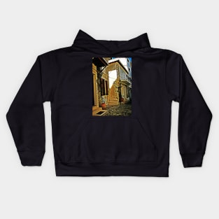 House in the day Kids Hoodie